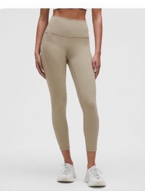 Wunder Train High-Rise Tight in Sheer Oak